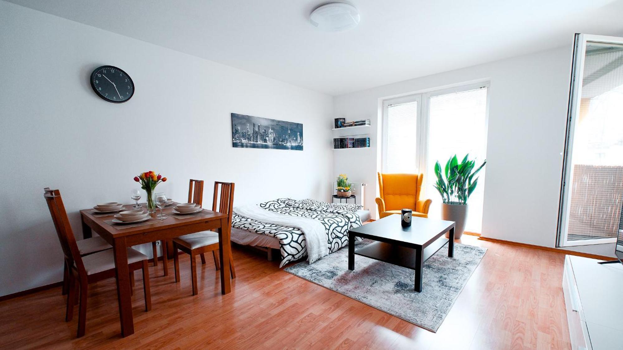 פראג Apartman U Metra, 4 Hoste, Parking Free, Blizko O2 Arena מראה חיצוני תמונה
